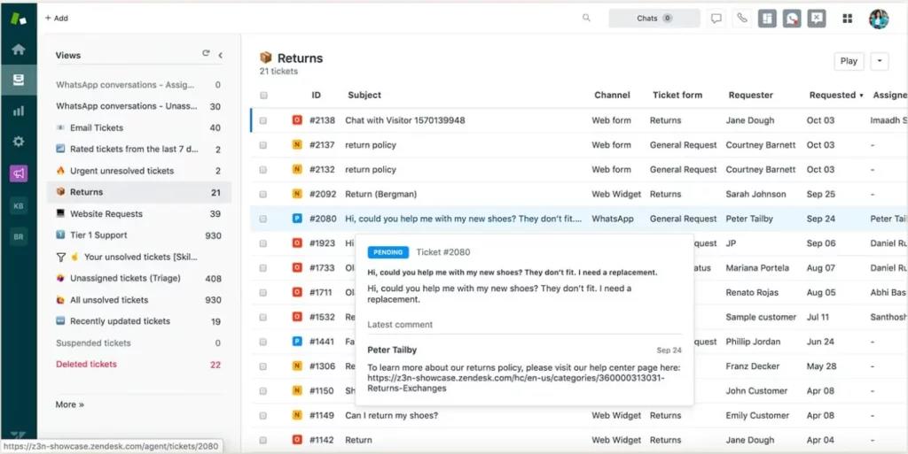 Zendesk-ticketing-software